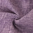 thumbnail image 4 of Phantoscope Textural Faux Linen Series Decorative Throw Pillow, 18” x 18”, Light Purple, 2 Pack, 4 of 6