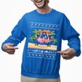 thumbnail image 2 of Christmas Sweatshirt, Let's Go Girls Flamingo Trip Sweatshirt, Cute Tropical Bird Group Holiday Jumper, Best Friend Gift for Her, 2 of 5