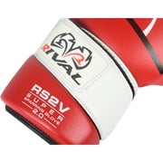 RIVAL Boxing RS2V 2.0 Super Pro Hook and Loop Sparring Gloves - 18 oz. - Red