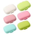 thumbnail image 5 of Convenient Medicine Case Travel Size Medicine Containers Multi-Grid 11X8CM Portable 6Pcs, 5 of 5