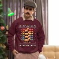 thumbnail image 5 of Christmas Sweatshirt, Capybara Stack Ugly Christmas Sweatshirt, Cute Animal Holiday Jumper, Unique Capybara Lover Gift for Men & Women, 5 of 5
