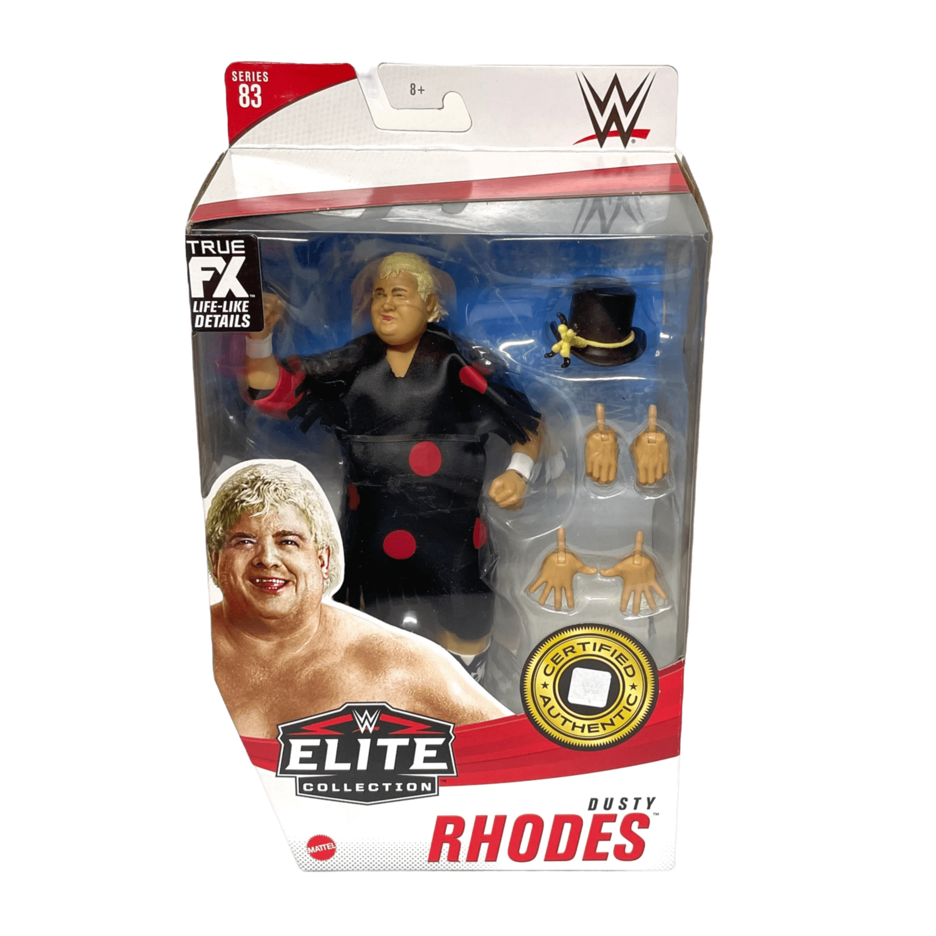 WWE Mattel Elite Collection Dusty Rhodes Wrestling Action Figure