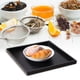 thumbnail image 5 of Bandeja De Té De Madera De Paulownia, Bandeja De Madera, 11.8X11.8X0.8In Té Café Para Servir Bebidas Fugacal Serving Tray, 5 of 8