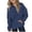 Navy, variant on Girls Hooded Sweatshirt, Warm Thickened Long Sleeve Pullover with Pocket for Toddlers and Big Kids Casual Outerwear