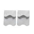 thumbnail image 1 of Here's a polished and professional product description based on your input:\n\n \n\n**2pcs Stainless Steel Manicure Templates – Durable Nail Art Tools, 1 of 5
