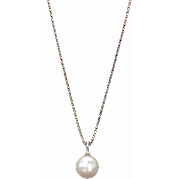 Pearl Necklace,Classic Single Pearl Drop Anniversary Elegant Jewelry Gifts for Women[p141]