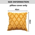thumbnail image 2 of Lojalitet Fundas de Almohada Decorativas, Juego de Fundas de Almohada para sofá de Lana sintética de Felpa Suave, Beige, 2 of 6