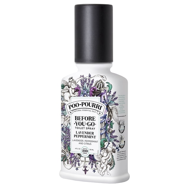 Spray de baño Poo-Pourri Before-You-Go, lavanda y menta, 120 ml