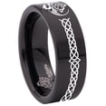 thumbnail image 6 of Celtic Dragon Infinity Knot Tungsten Carbide Ring, 6 of 9