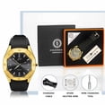 thumbnail image 3 of openpig USB Lighter Watch Men's Casual Wristwatches, Watch Lighter 2 in 1, Rechargeable USB Cigarette Lighter, Portable Watch Lighter, Gift for Men (Black), 3 of 6