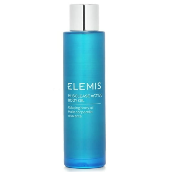 ELEMIS Active Body Concentrate Musclease 100ml, Revitalizing Massage Oil for Tired, Aching Muscles