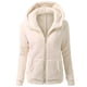 thumbnail image 1 of Abrigo informal con capucha y manga larga para mujer, chaqueta con capucha, suéter de invierno, abrigo cálido de lana con cremallera, abrigo de manga larga para mujer, 1 of 6