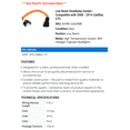 thumbnail image 2 of Low Beam Headlamp Socket - Compatible with 2008 - 2014 Cadillac CTS 2009 2010 2011 2012 2013, 2 of 2