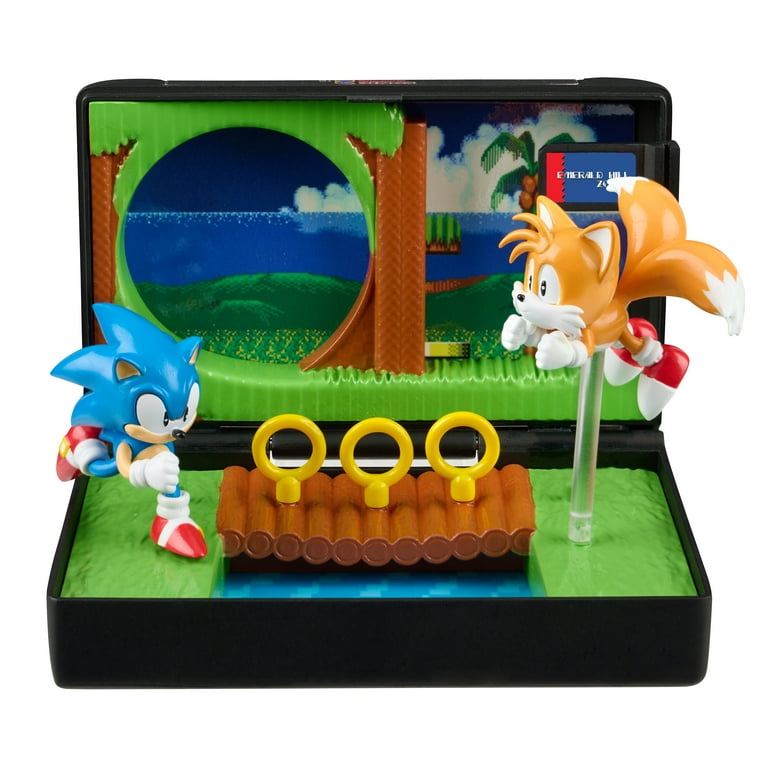 Console Heroes, Sonic 2 Diorama, Sega Licensed, Emerald Hill Zone Console Heroes, Sonic 2 Diorama, Sega Licensed, Emerald Hill Zone