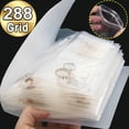 thumbnail image 2 of Anti-oxidation Jewelry Storage Albums Desktop Drawer Organizer BoxesTransparent Necklace Bracelet Ring Book Holder Jewelry Bag 84Grid-03, 2 of 6