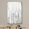 thumbnail image 3 of wall26 Canvas Print Wall Art Black &amp; White Thin Tree Branch Silhouettes Nature Plants Digital Art Modern Art Rustic Dramatic Dark Duotone for Living Room, Bedroom, Office - 32"x48", 3 of 7
