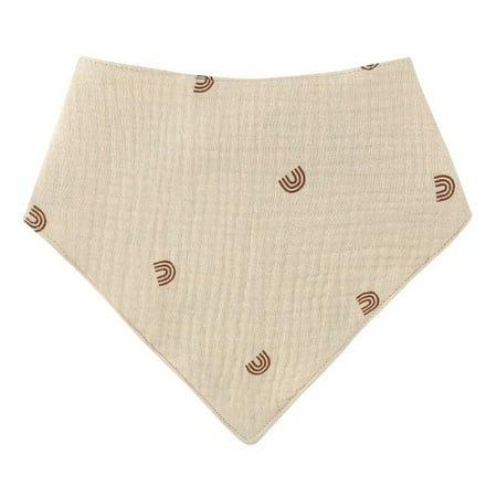 5Pcs Baby Infants Feeding Bib Soft Pure Cotton Bandana Muslin Absorbent Saliva Towel Toddler Scarf Newborn Burp Drop Shipping S17