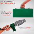 thumbnail image 4 of Kit De Termofusor verde Con 6 Dados Tijeras naranja Estuche Metalico verde 110v, 4 of 4