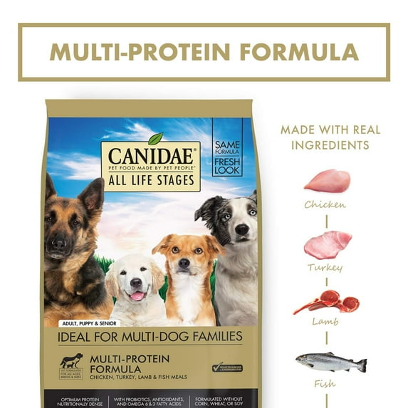 CANIDAE All Life Stages, Premium Dry Dog Food, Multi-Protein Formula