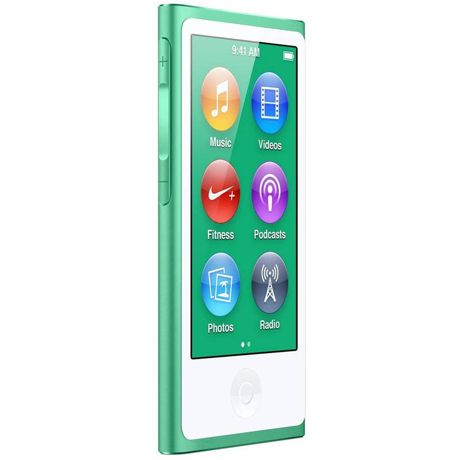 Vil have spontan Fødested Apple iPod Nano 7th Generation 16GB Green MD478LL/A - Walmart.com
