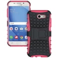 thumbnail image 1 of Étui Rigide avec Support et Poignée en TPU Robuste PINK GRENADE GRIP pour SAMSUNG GALAXY J3 EMERGE J327P (2017) (Sprint, Boost Mobile, Virgin Mobile), 1 of 8