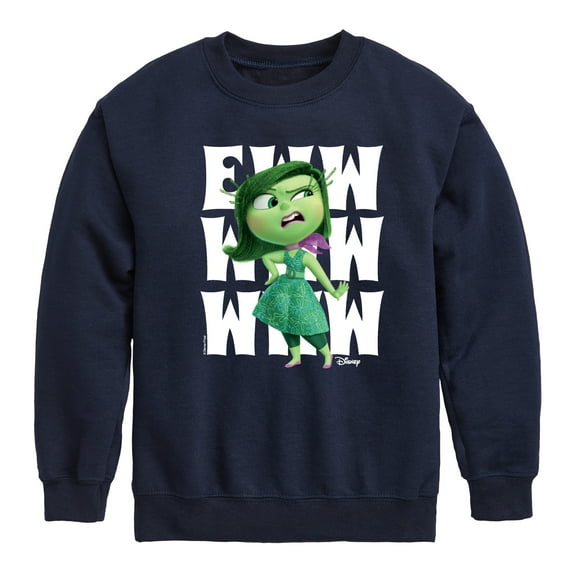 Inside Out - Eww - Toddler And Youth Crewneck Fleece Sweatshirt