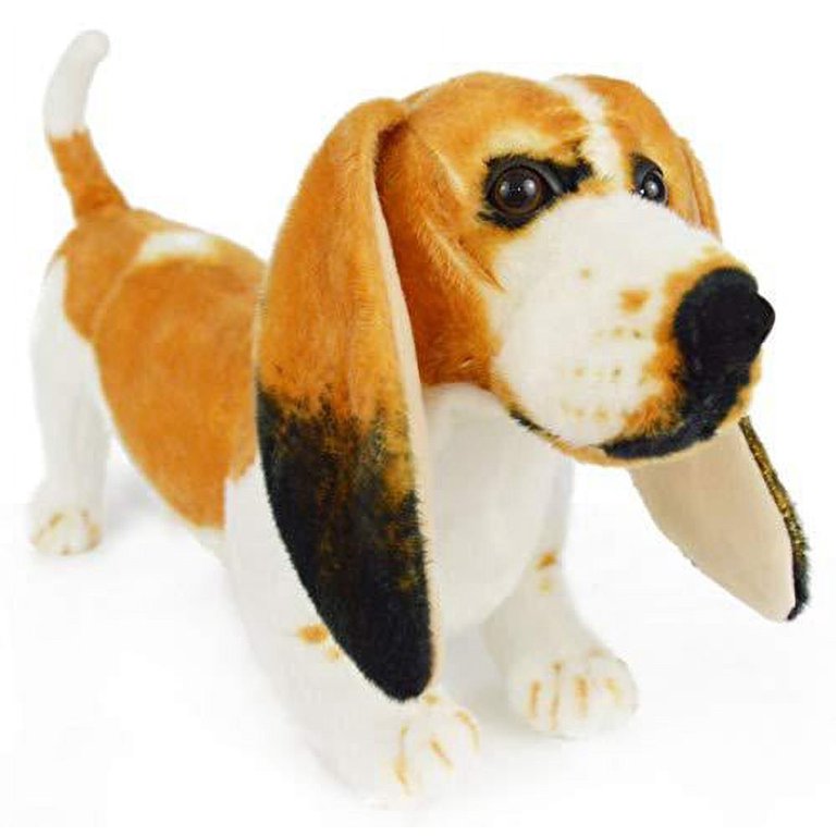 Mini Me Squeaky Breed Dog Toy: Basset Hound