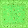 thumbnail image 1 of Ahgly Company Indoor Square Oriental Green Traditional Area Rugs, 8' Square, 1 of 1