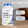 thumbnail image 5 of Nutricost Alpha Lipoic Acid, 600 mg, 240 Capsules, 5 of 8