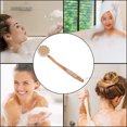 thumbnail image 4 of Yuarrent 1 Uds cepillo de baño de cerdas naturales exfoliante cepillo de ducha de masaje corporal de SPA mujer hombre cuidado de la piel cepillo Juegos de accesorios de baño 2 # Yuarrent HA004773-02, 4 of 6