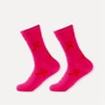 thumbnail image 2 of Women's Valentine's Mid Length Knitted Socks for Men Heart Print Crew Socks Multicolor-19 Free Size, 2 of 5