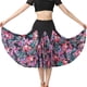 thumbnail image 2 of Falda de baile de salón para mujer, falda de práctica para baile latino, rumba, flamenco Negro, 2 of 6