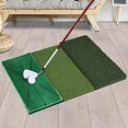 thumbnail image 3 of 1 de alfombrilla para ar línea auxiliar, conducción portátil, astillado, s de entrenamient la práctica en interiores y exteriores en trasero Con shamjiam Almohadilla de entrenamiento de golf, 3 of 9