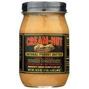 Cream Nut Peanut Butter Crunchy Natural, 16.5 Oz