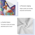 thumbnail image 4 of Dreamtimes Christmas Snowman Towel Set of 3, Highly Absorbent Soft Towels with Bath Towel, Hand Towel and Washcloth for Bathroom Hotel Gym Spa, 4 of 7