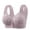 Purple, variant on Fatuov Wireless Bras for Women Front Closure Solid Color Push-Up Bralettes for Workout Full Coverage Sexy Seamless Bras 42A, Khaki
