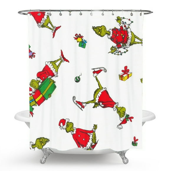 Grinch Shower Curtain
