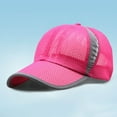 thumbnail image 2 of Black Hat Breathable Mesh Baseball Cap for Outdoor Sports and Casual Wear Adjustable Unisex Sun Hat Lightweight Running Design, 2 of 3