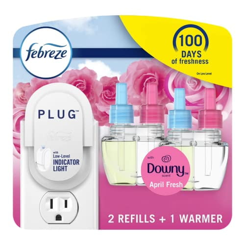 Febreze Plug In Air Fresheners, Downy April Fresh Scent, Odor