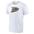 thumbnail image 2 of Men's White Anaheim Ducks Secondary Logo T-Shirt, 2 of 3