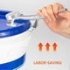 thumbnail image 4 of 2pcs Aluminum Alloy Bucket Opener, 5 Gallon Pail Opener Manual, Metal Can Opener Bucket Lid Wrench Lid Remover Tool, 4 of 5