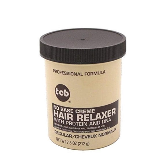 TCB No Base Creme Hair Relaxer, Regular 15 Oz