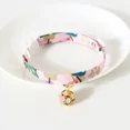 thumbnail image 6 of Japanese Style Adjustable Pet Flower Hollow Bell Collar Cat Dog Collar Dog Rabbit Chinese Style Accessories, 6 of 9