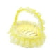 thumbnail image 4 of Cesta de flores para boda, cestas tejidas, portátil, hermosa cesta de flores para niña, de mano, para fiestas, bodas, eventos y ocasiones especiales. Amarillo, 4 of 8