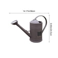 thumbnail image 3 of MMJ Watering Can 1.8L Long Spout Garden Plant Flower Watering Pot Sprinkler Bottle 14.17x9.65x5.12in, 3 of 6