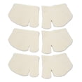 thumbnail image 1 of Front Toe Flip Flop Socks, Milk White Skin Friendly Front Toe Splited Socks 3 Pairs  For Sports For Shoes, 1 of 8