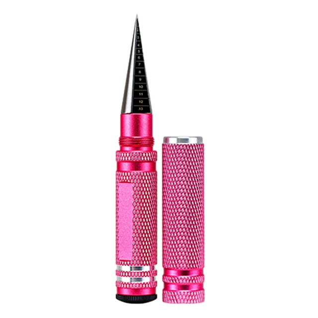 Youkk Hole Puncher Reamer For RC Body Shell Drills Tool Wide Application RC Body Shell Hole Puncher Steel pink 1Set