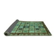 thumbnail image 2 of Ahgly Company Indoor Rectangle Abstract Turquoise Blue Modern Area Rugs, 8' x 10', 2 of 4