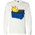 thumbnail image 3 of Inktastic Dumpster Fire Long Sleeve T-Shirt, 3 of 5