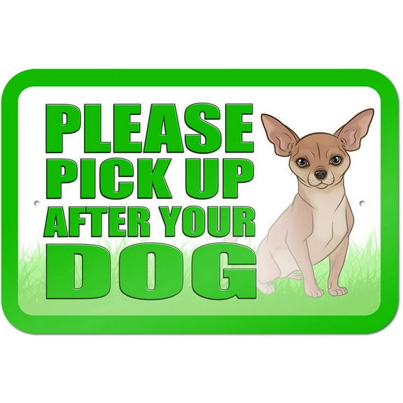 Please Pick Up After Your Dog Sign